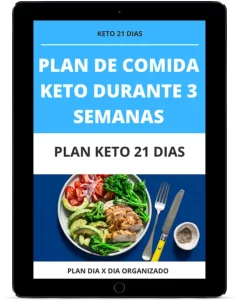 Plan de comida Keto 3 semanas